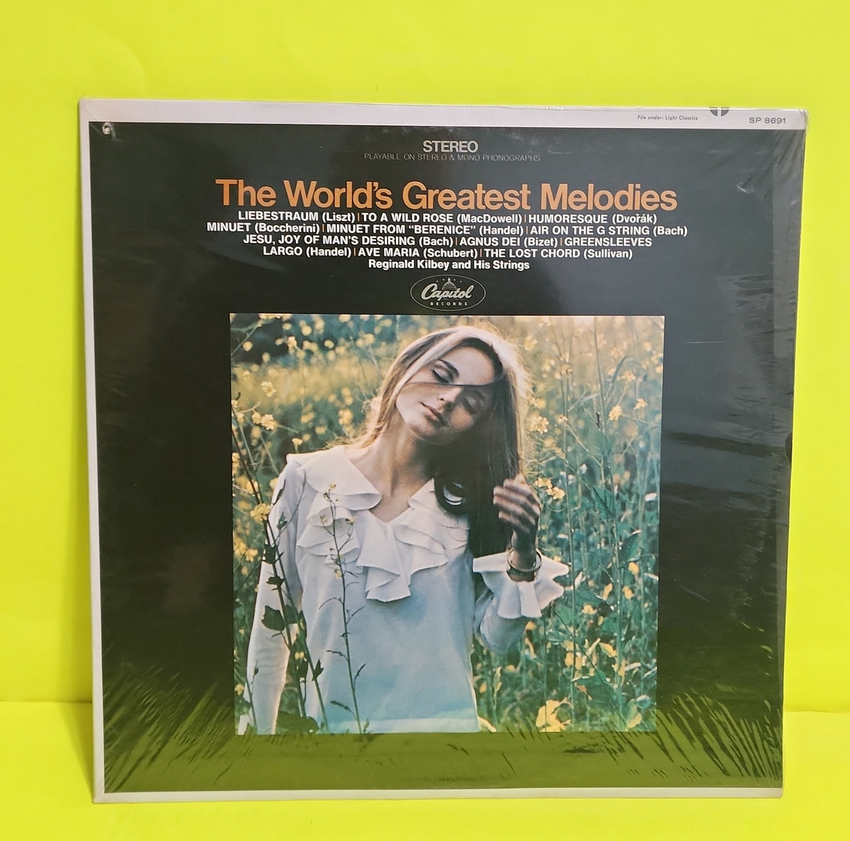 Reginald Kilbey And His Strings - The World's Greatest Melodies - 1967 - SP 8691 New - Sealed - Vinyl