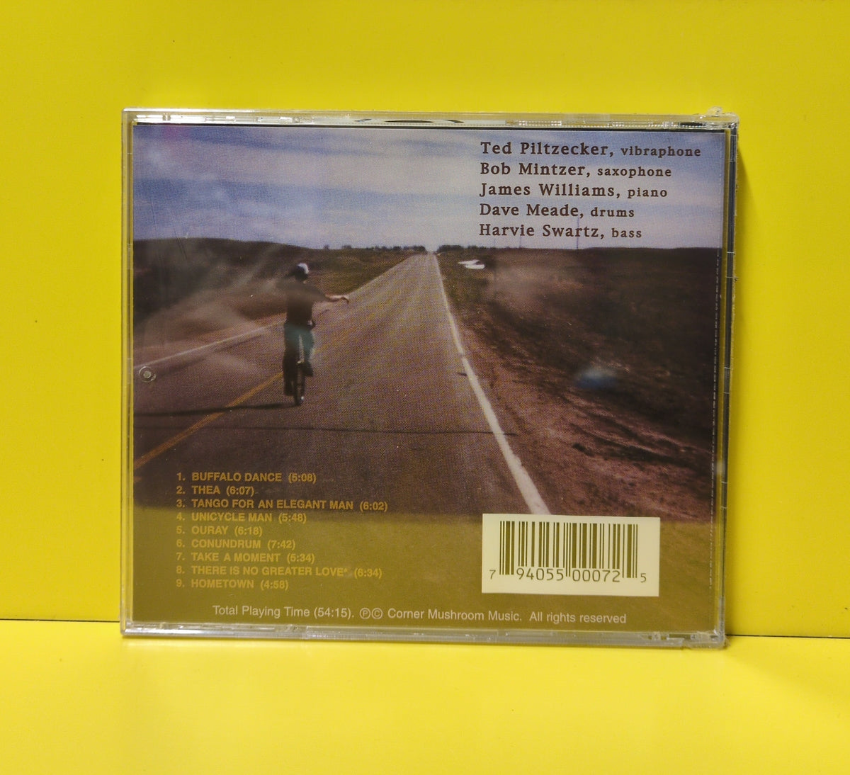 Ted Piltzecker - Unicycle Man - 1997 - EQ7 New - Sealed - CDs