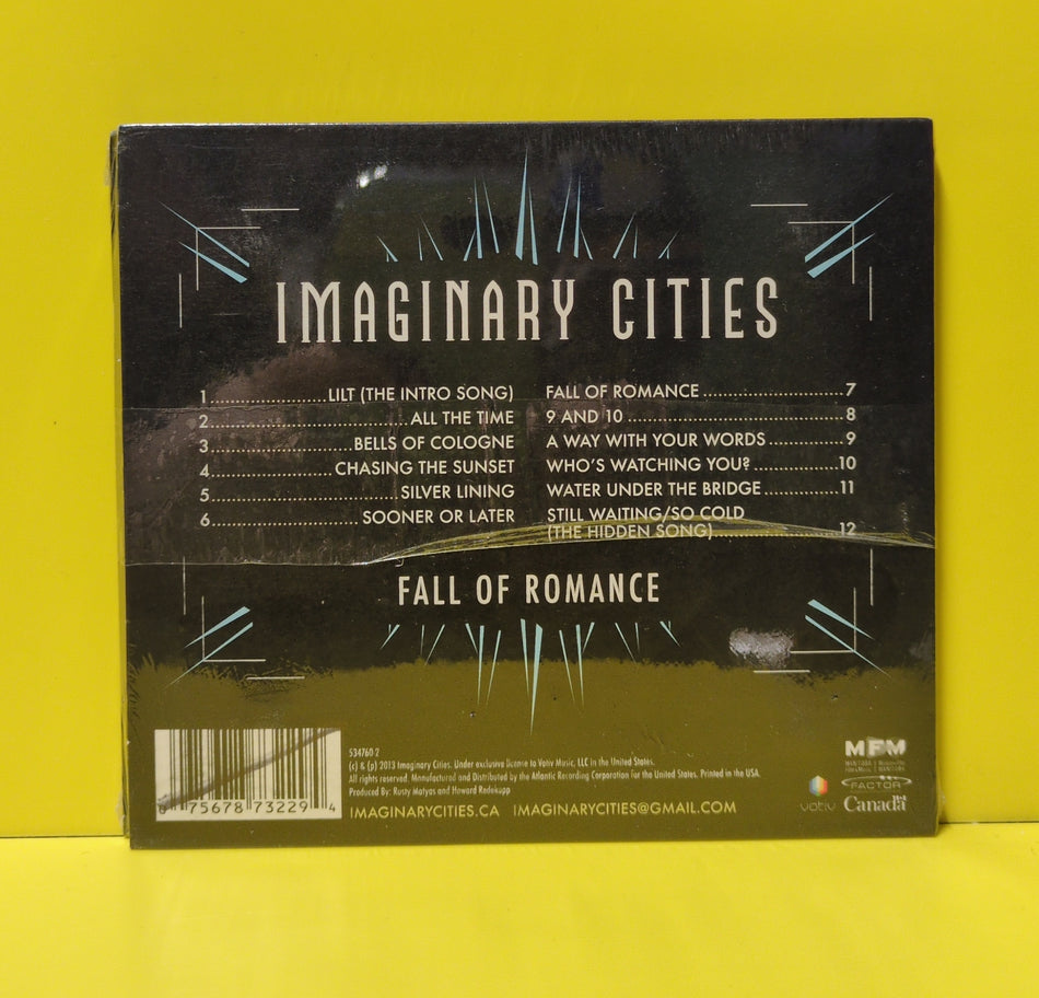 Imaginary Cities - Fall of Romance - 2013 - 534760-2 New - Sealed - CDs