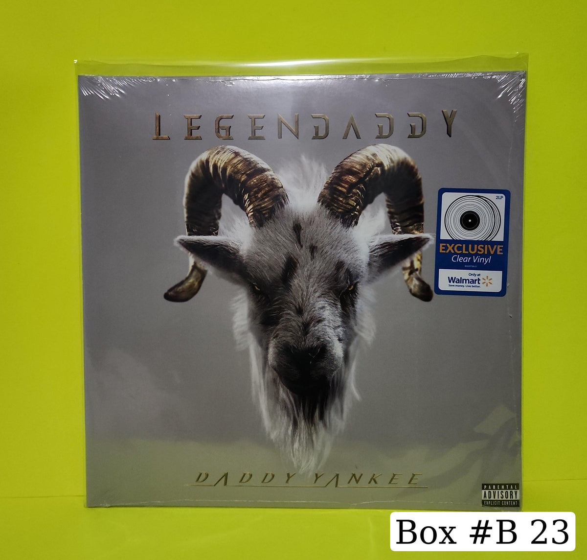 Daddy Yankee - LegenDaddy - 2023 - B0035758-01 New - Sealed - Vinyl