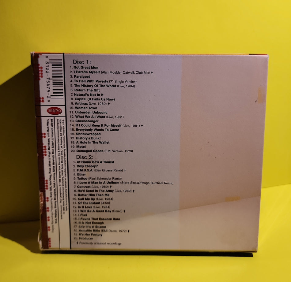 Gang Of Four - 100 Flowers Bloom - 1998 - R2 75479 Used - VG++ - CDs