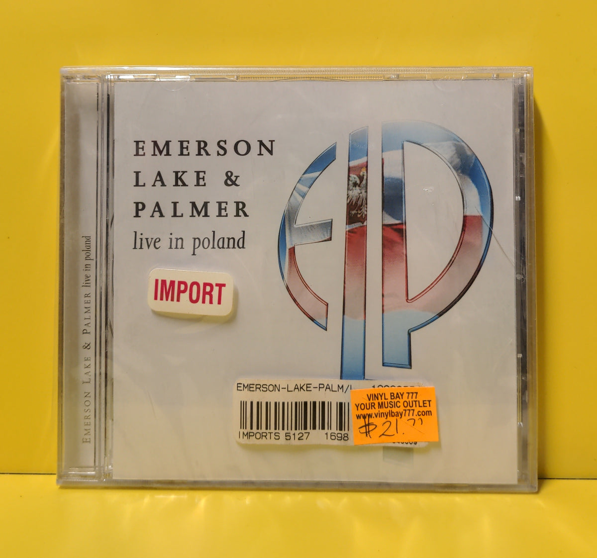 Emerson Lake & Palmer - Live In Poland - 2002 - CMRCD558 New - Sealed - CDs