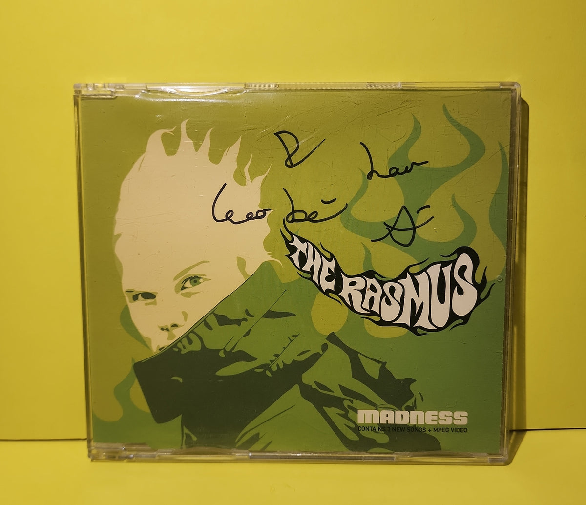 The Rasmus - Madness / Autographed  - 2001 - PGMCDS 9 Used - EX - CDs