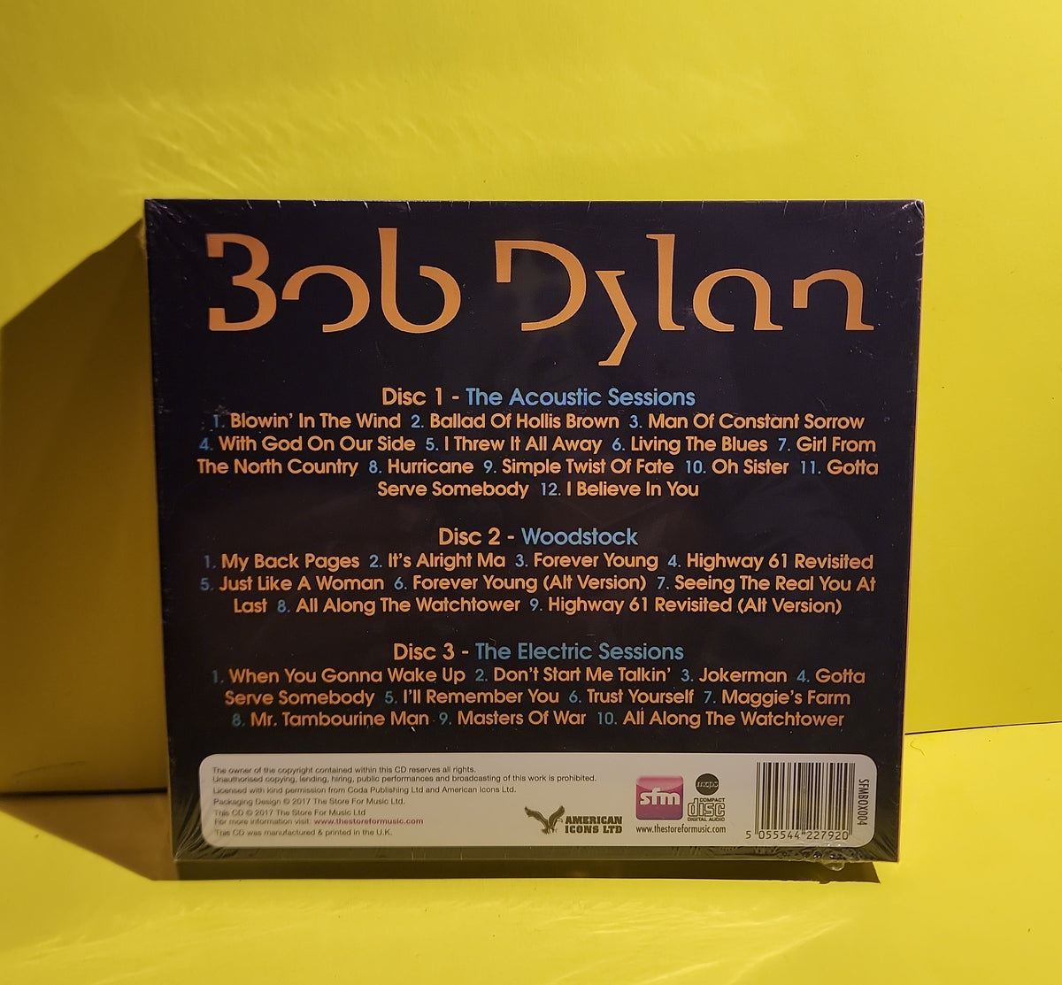 Bob Dylan - The Famous Sessions - 2017 - SFMBOX004 New - Sealed - CDs