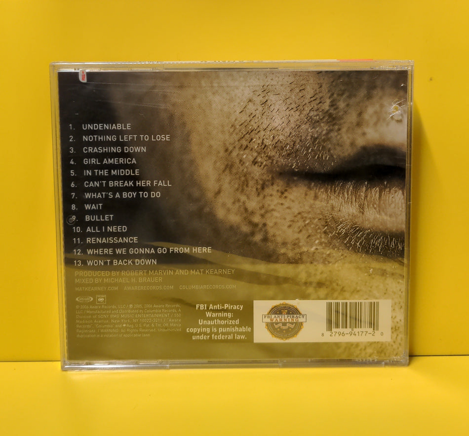 Mat Kearney - Nothing Left To Lose - 2006 - 82796 94177 2 New - Sealed - CDs