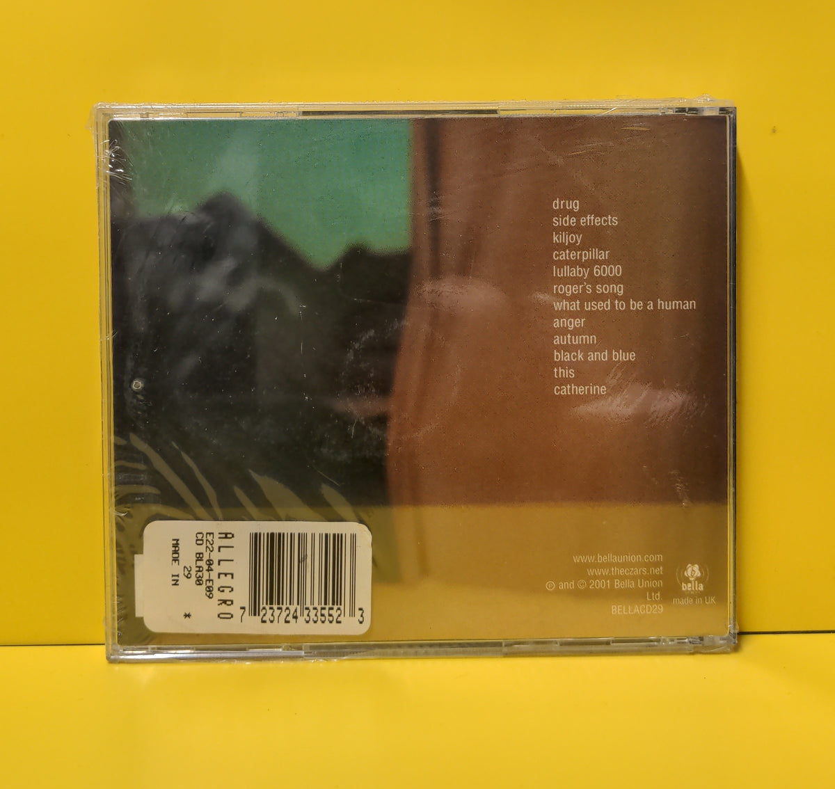 The Czars - The Ugly People -Vs- The Beautiful People - BELLACD29 New - Sealed - CDs