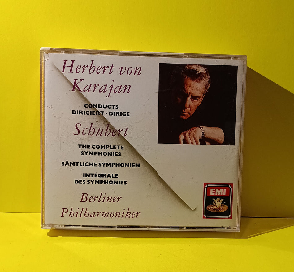 Herbert Von Karajan, Schubert • Berliner Philharmoniker - The Complete Symphonies = Sämtliche Sinfonien = Intégrale Des Symphonies - 1988 - CMS 7 698842 New - NM - CDs