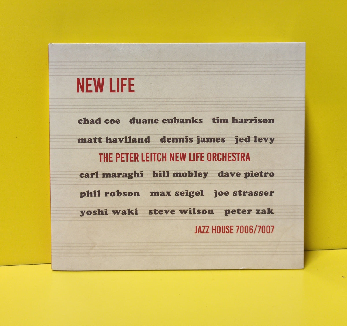 The Peter Leitch New Life Orchestra - New Life - 2020 - 7006/7007 Used - EX - 2xCD