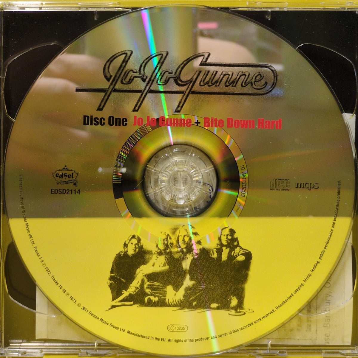 Jo Jo Gunne - Jo Jo Gunne + Bite Down Hard + Jumpin' The Gun + So ... Where's The Show? - 2011 - EDSD2114 Used - VG++ - 2xCD