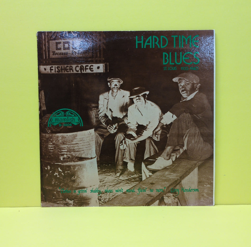 Various - Hard Time Blues - St. Louis 1933-1940 - S-3806 Used - VG++ - Vinyl