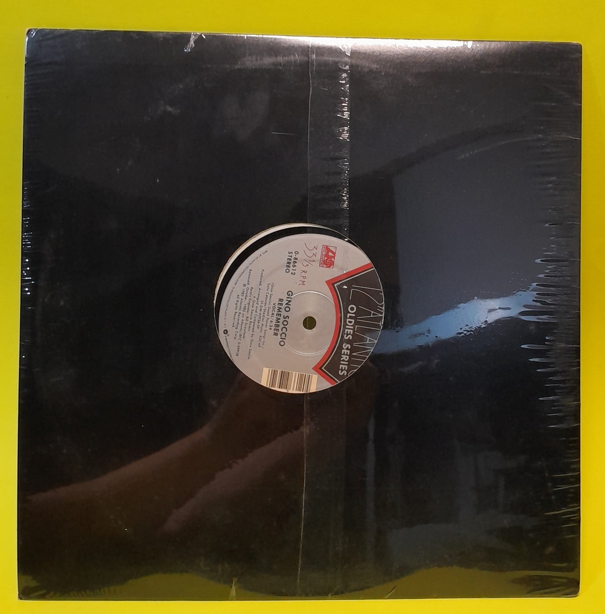 Gino Soccio / Nu Shooz - Remember / I Can't Wait - 1982 - 0-86612 New - Sealed - Vinyl