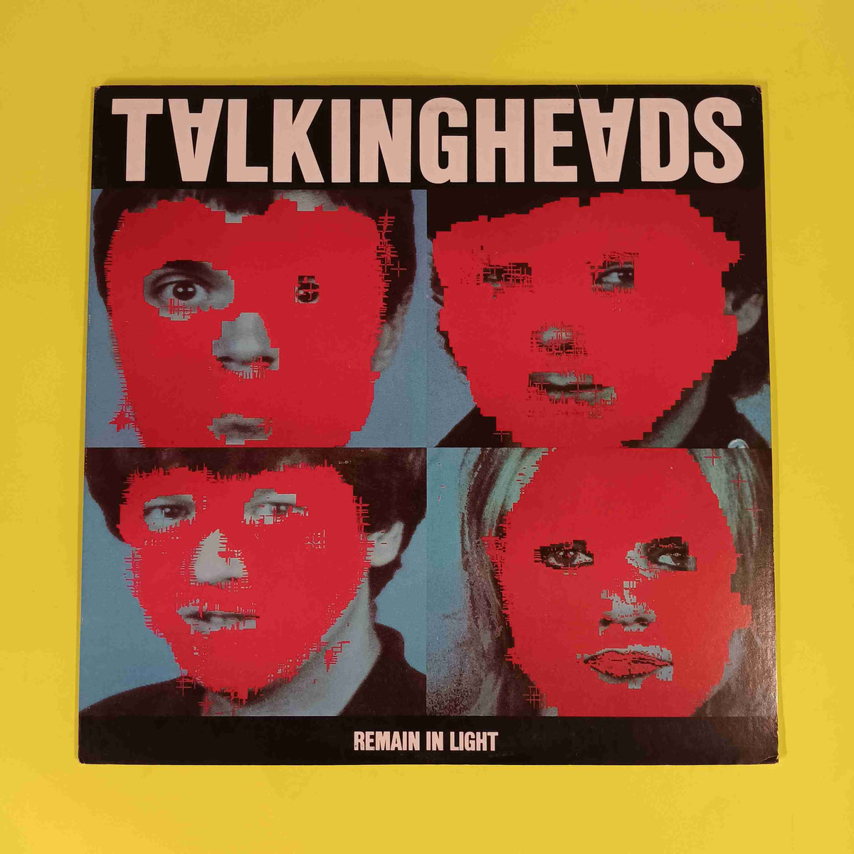 Talking Heads - Remain In Light (w. Insert) - 1980 - SRK 6095 Used - VG++ - Vinyl
