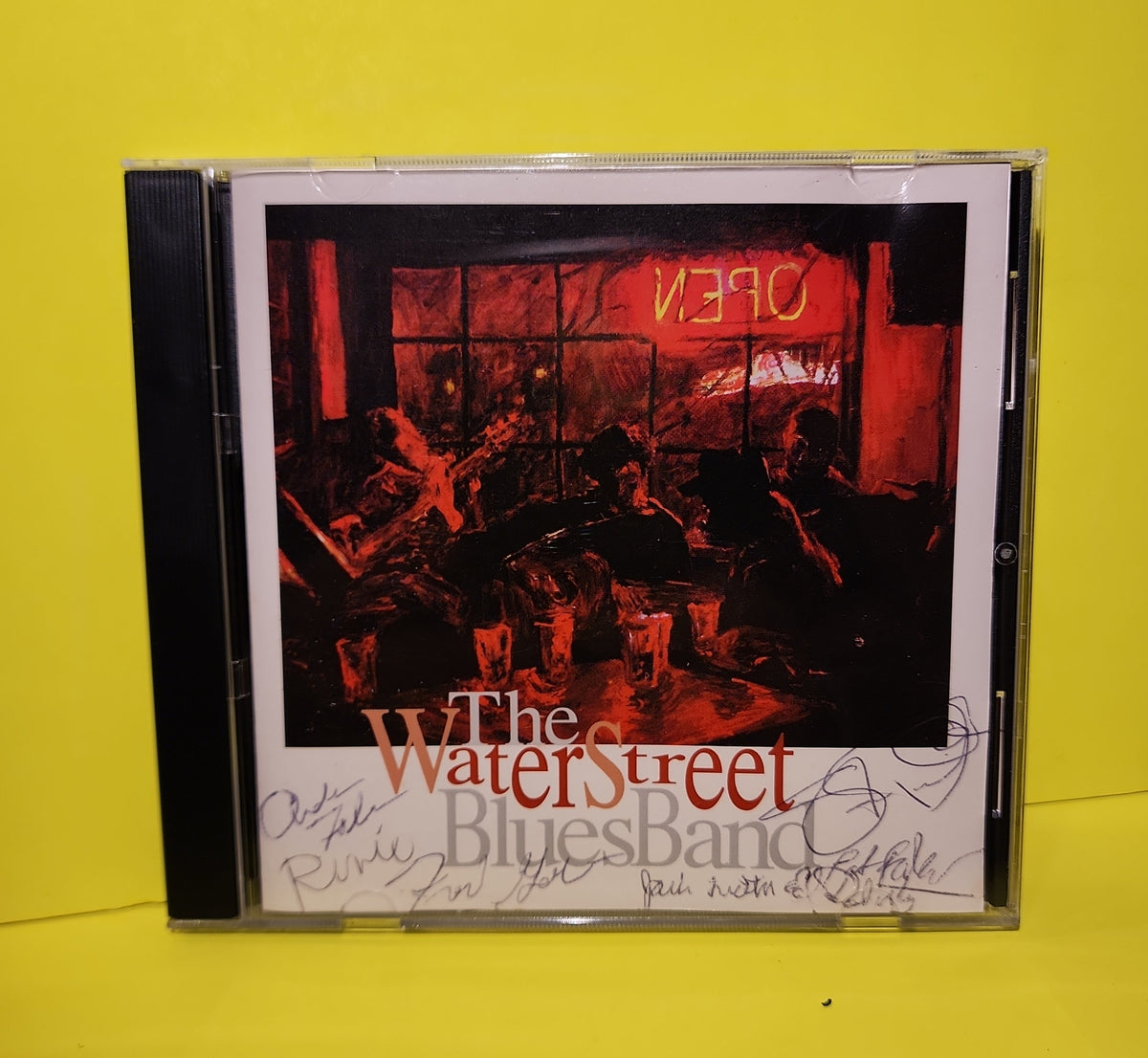 The Water Street Blues Band - The Water Street Blues Band / Autographed by The Band. - 1996 - 1234-0001-2 Used - VG++ - CDs