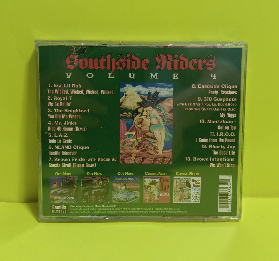 Various - Southside Riders Volume 4 - 1998 - FAM 3343-2 New - Sealed - CDs