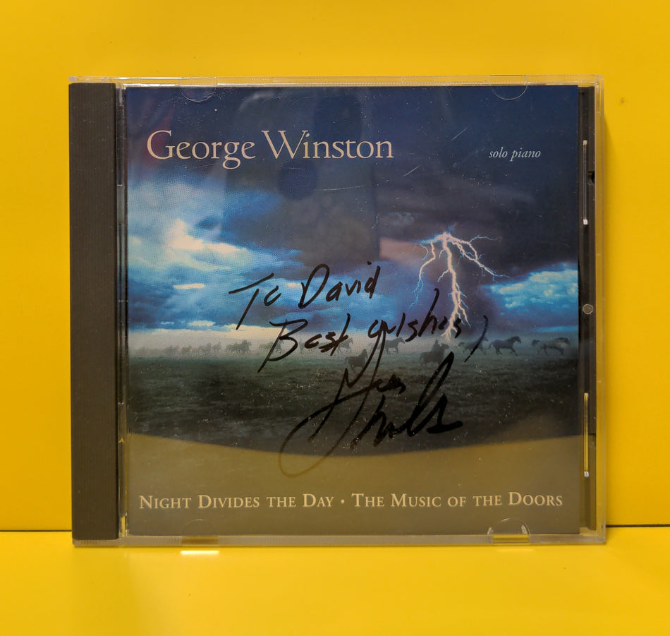 George Winston - Night Divides The Day • The Music Of The Doors - 2002 - 01934-11649-2 Used - VG++ - CDs