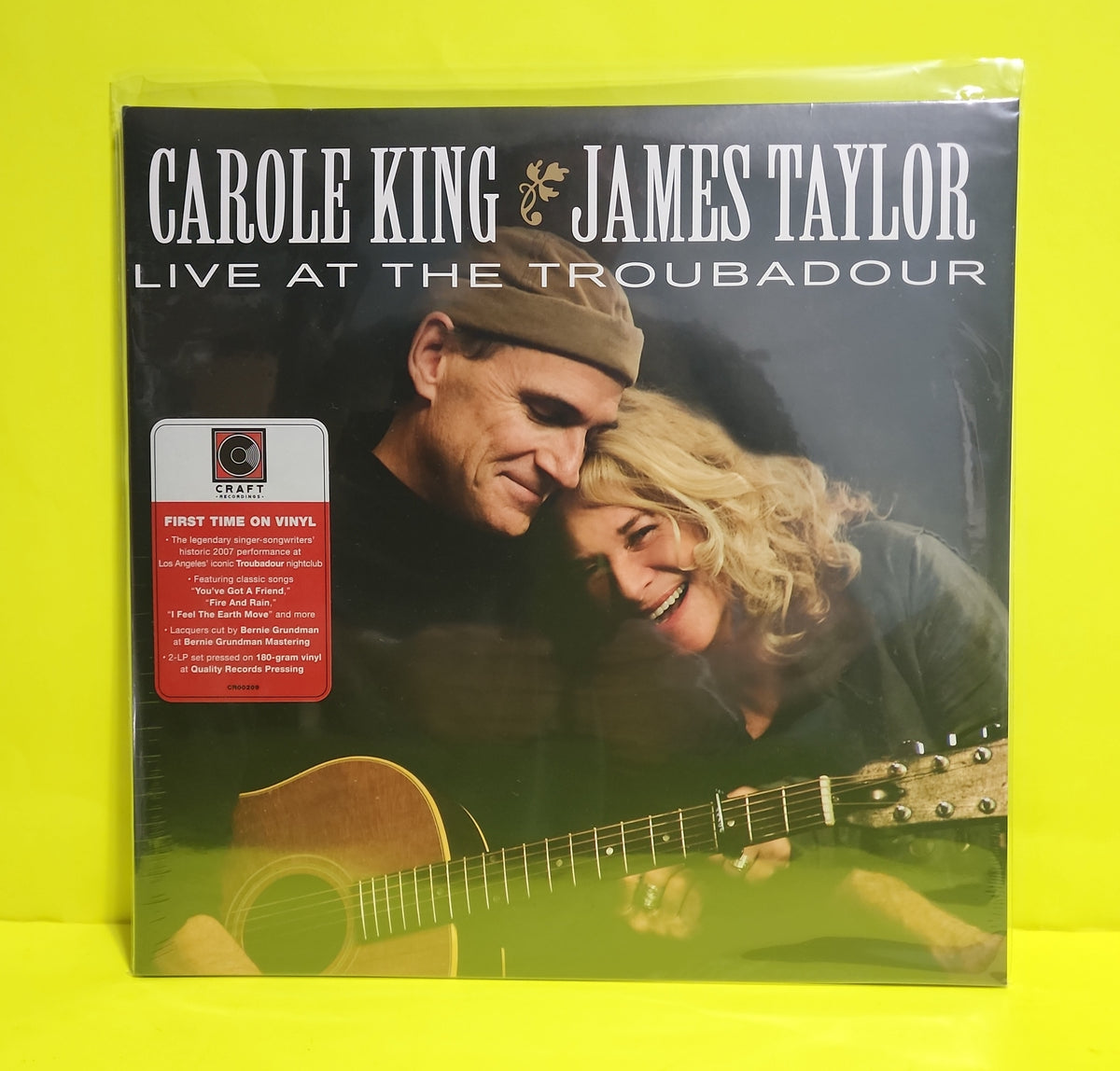 Carole King & James Taylor  - Live At The Troubadour - 2021 - CR00209 New - Sealed - Vinyl