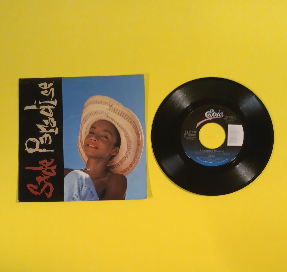 Sade - Paradise / Super Bien Total 7" - 1988 - 34-07904 Used - EX - Vinyl