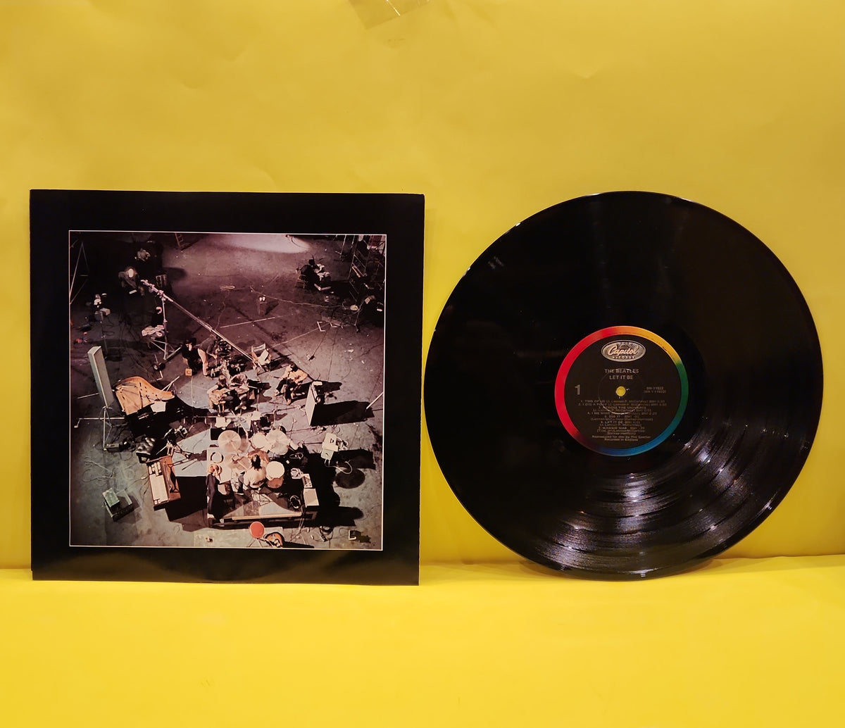 The Beatles  - Let It Be / Promo  / Rainbow Label  - 1983 - SW-11922 Used - NM - Vinyl