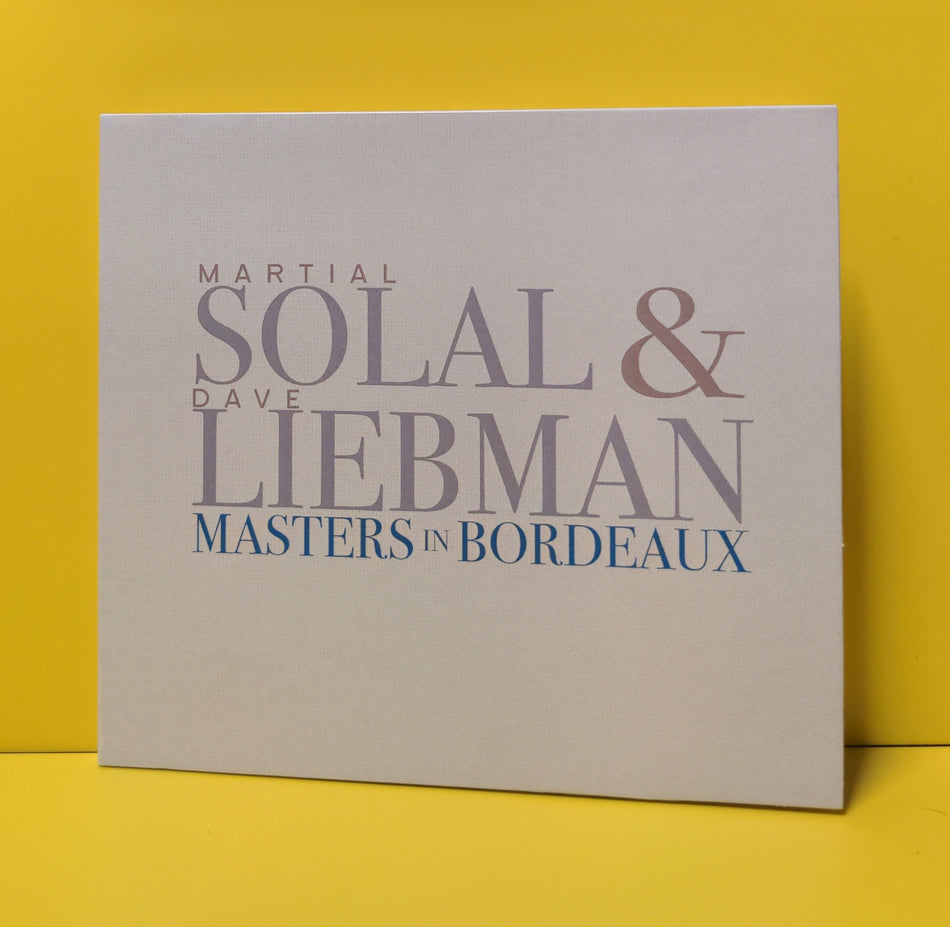 Martial Solal & Dave Liebman - Masters In Bordeaux - 2017 - SSC 1489 Used - EX - CDs