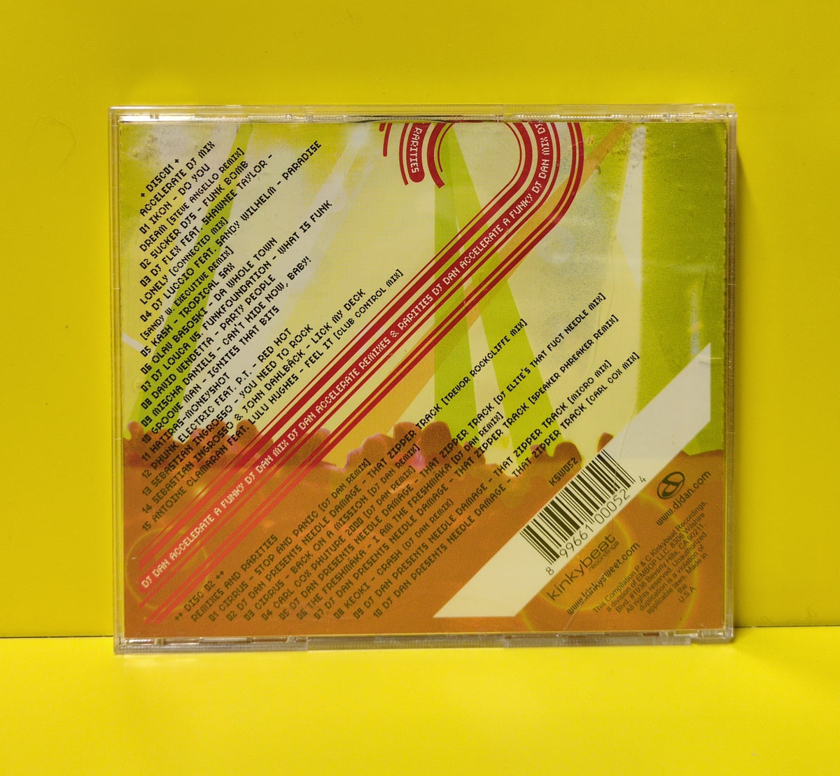 DJ Dan - Accelerate - 2004 - KSW052 Used - EX - 2xCD