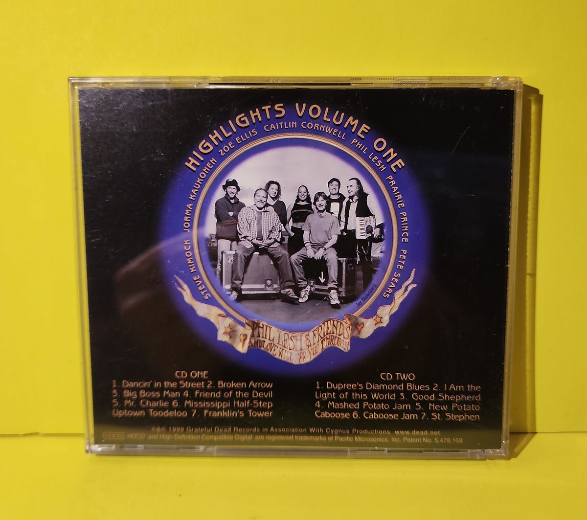 Phil Lesh & Friends - Love Will See You Through Highlights Vol. 1 - 1999 - GDCD 4401 Used - VG++ - CDs