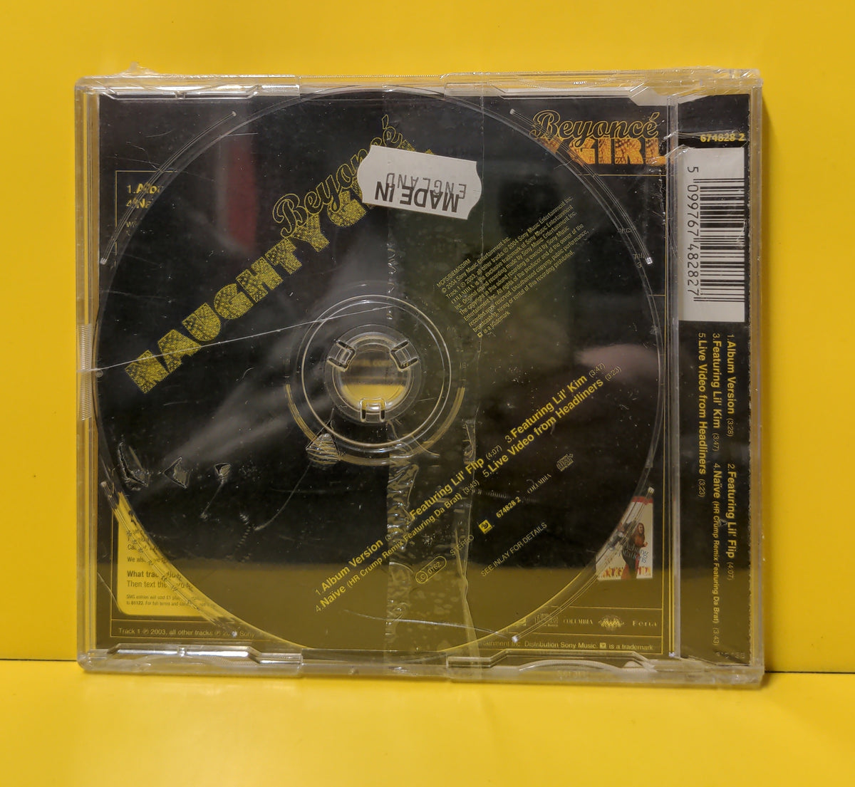 Beyoncé - Naughty Girl - 2004 - 674828 2 New - Sealed - CDs
