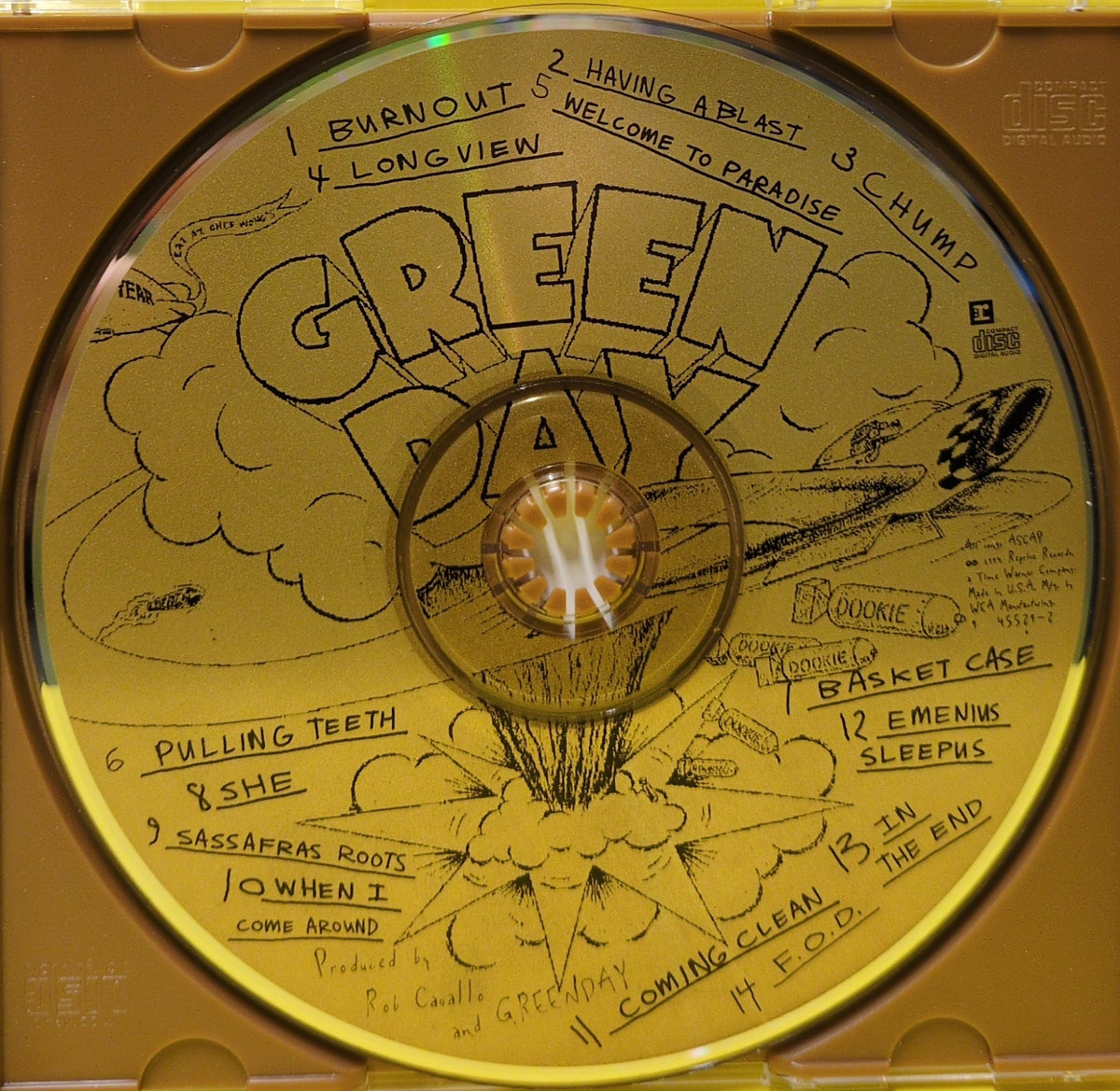 Green Day - Dookie - 1994 - 9 45529-2 Used - EX - CDs
