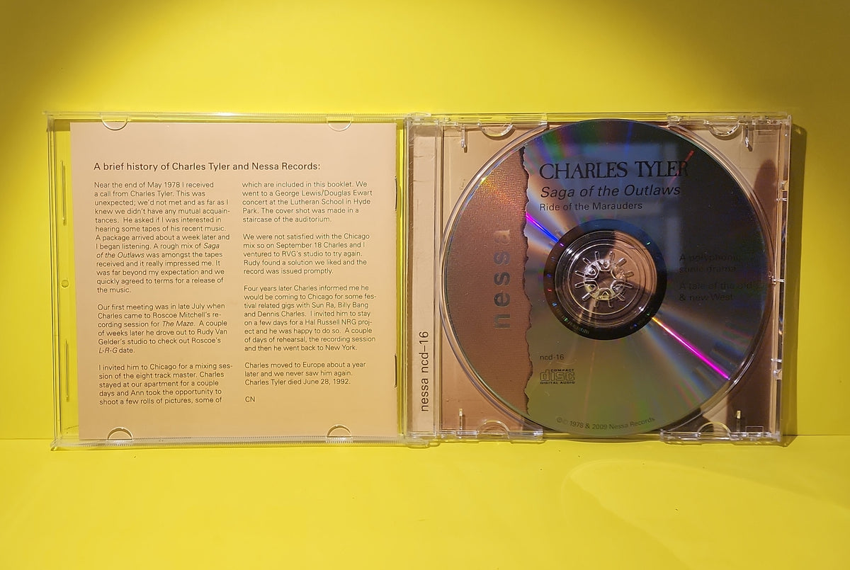 Charles Tyler - Saga Of The Outlaws - 2009 - ncd-16 Used - VG++ - CDs