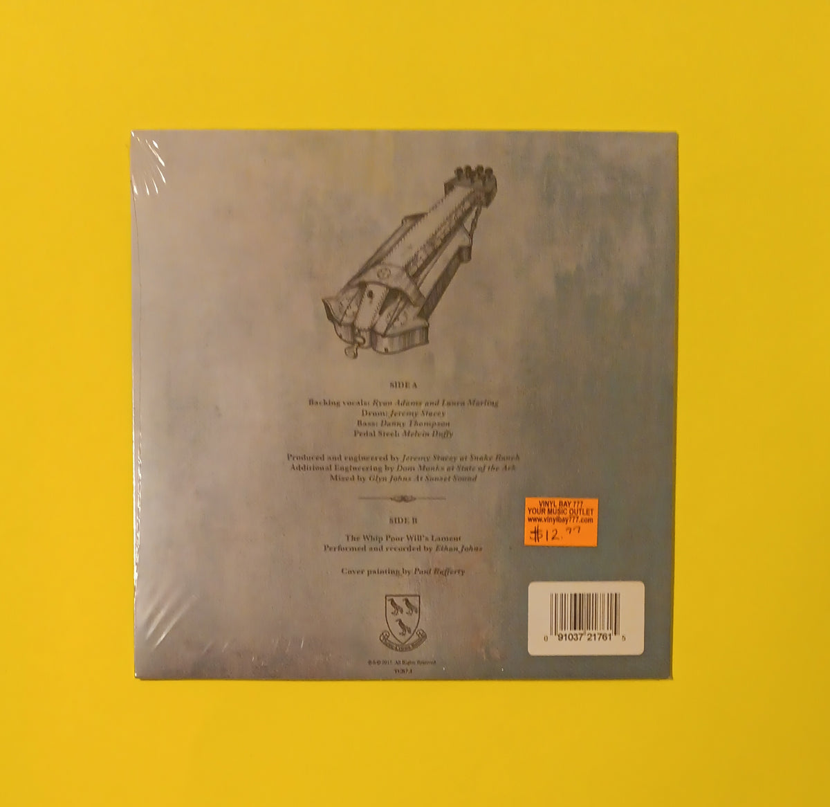 Ethan Johns - Whip Poor Will - 2012 - TCR7.1 New - Sealed - 7" Vinyl