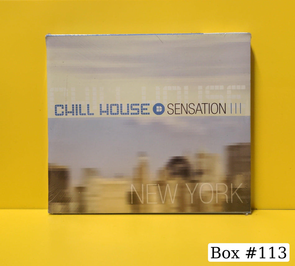 Various - Chill House Sensation New York - 2004 - 5821 New - Sealed - CDs