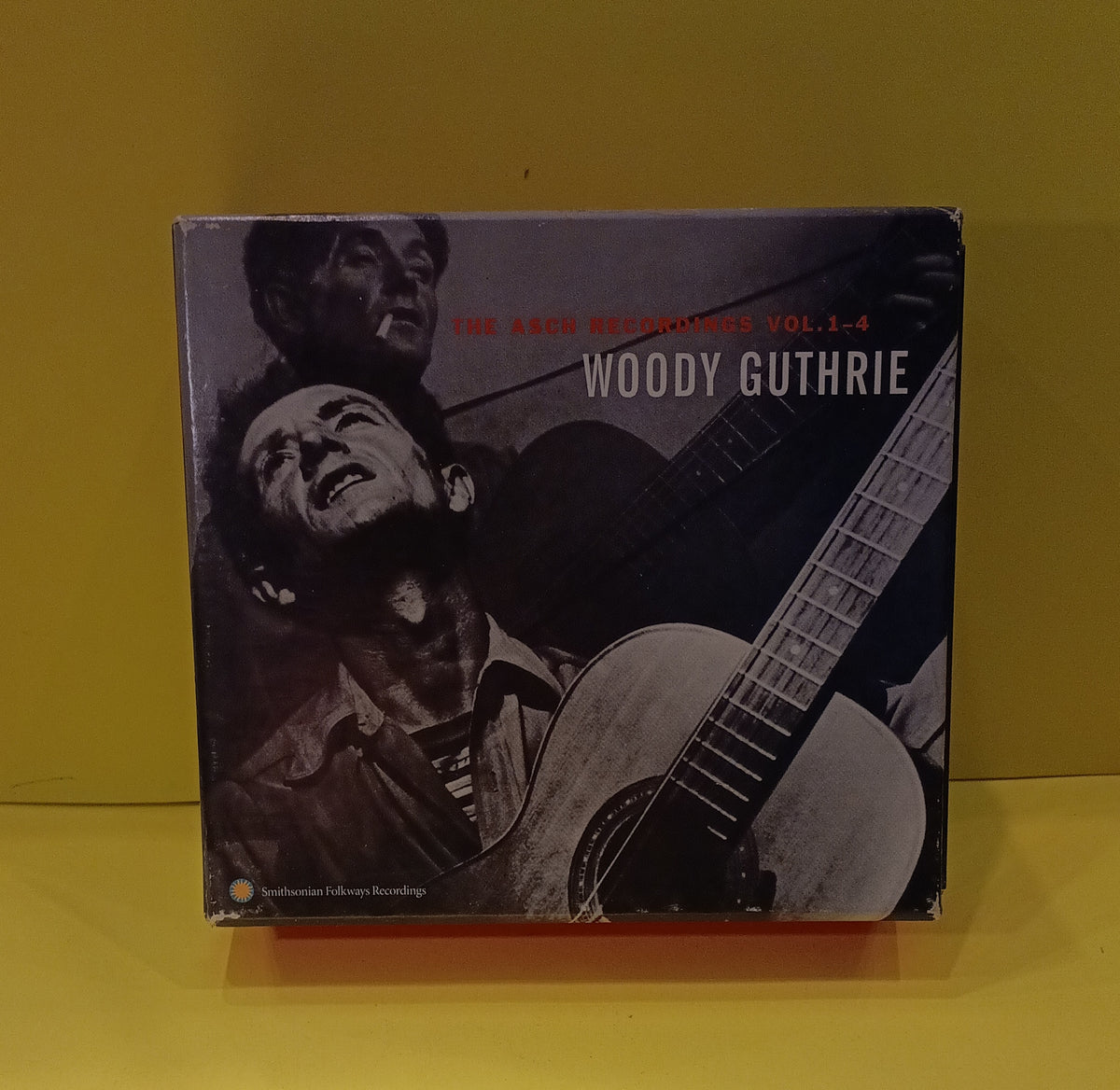 Woody Guthrie - The Asch Recordings Vol. 1-4 - 1999 - SFW CD 40112 Used - EX - CDs