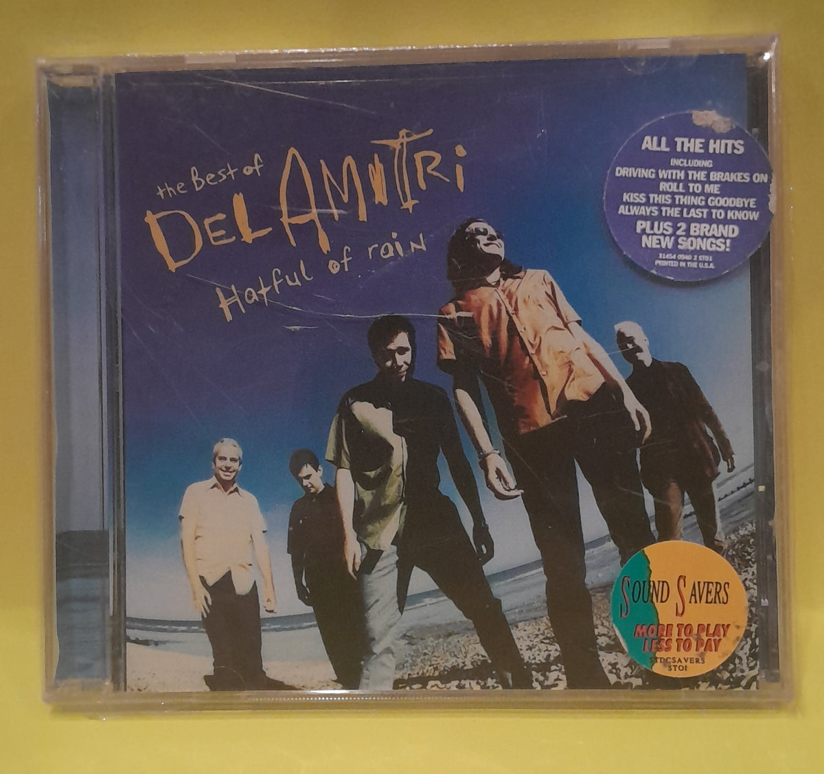 Del Amitri - The Best Of Del Amitri. Hatful Of Rain - 1998 - 31454 0940 2 New - Sealed - CDs