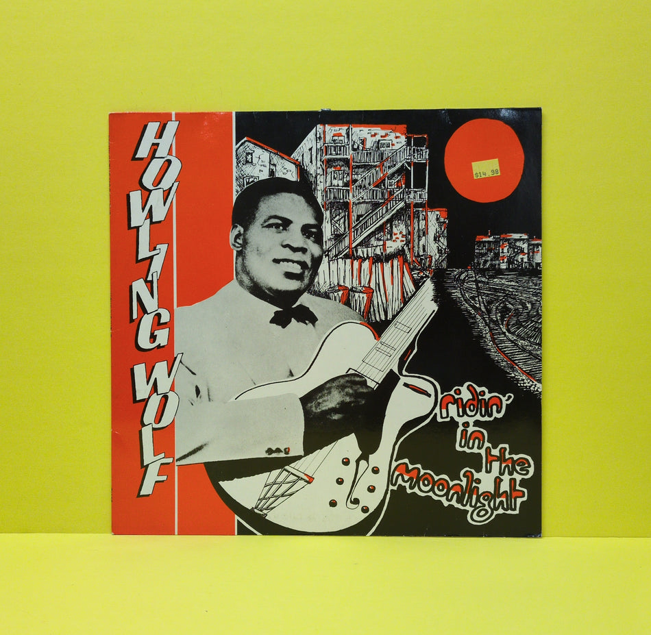 Howling Wolf - Ridin' In The Moonlight - 1982 - CH52 Used - VG++ - Vinyl