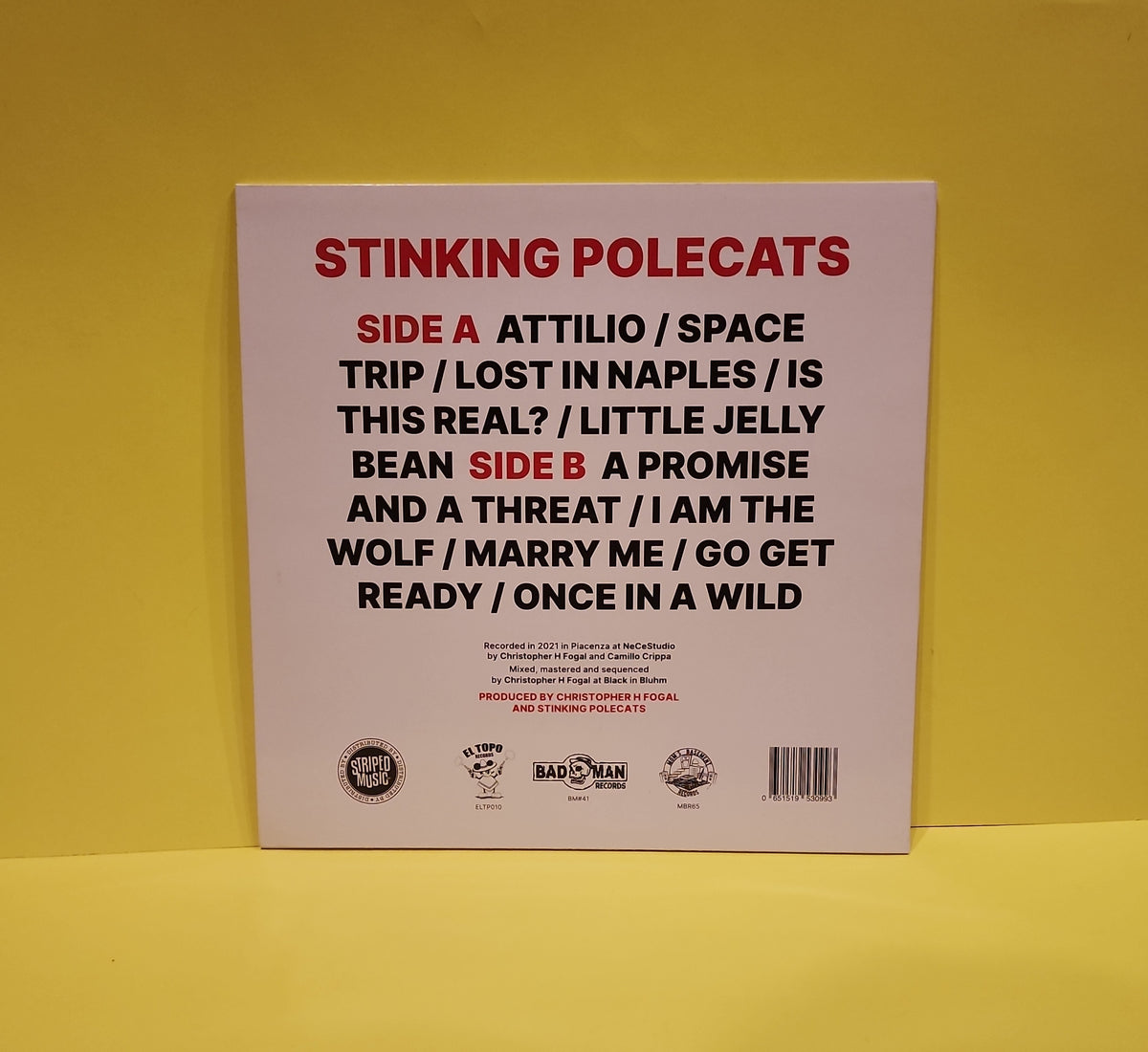Stinking Polecat - Stinking Polecats Limited Edition Jack White. - 2022 - ELTP010 New - NM - Vinyl
