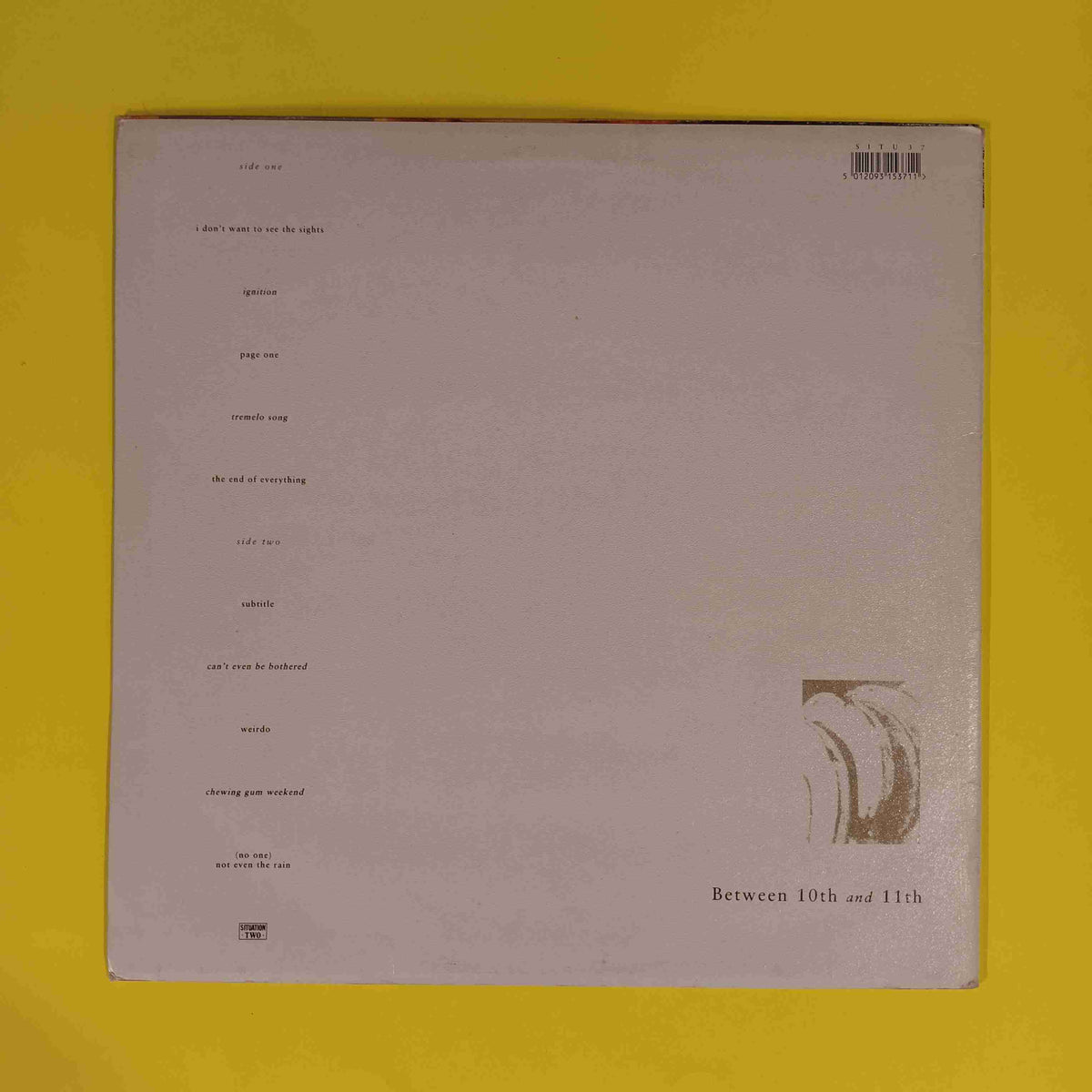 The Charlatans  - Between 10th And 11th - 1992 - SITU37 Used - VG+ - Vinyl