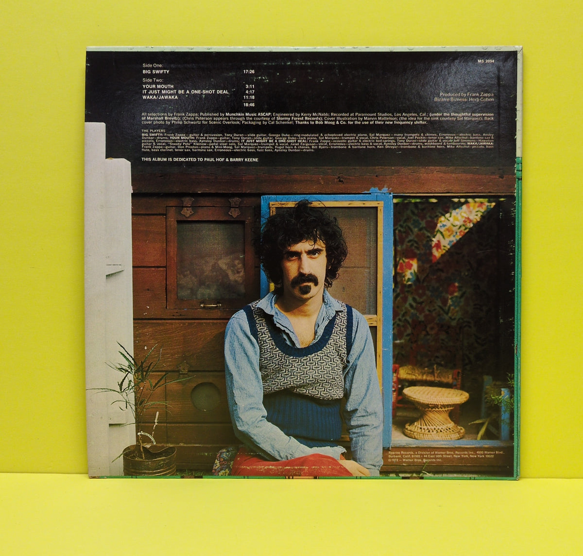 Frank Zappa - Waka / Jawaka - Hot Rats - 1972 - MS-20094 Used - VG++ - Vinyl