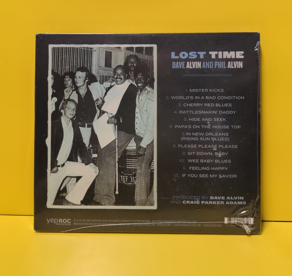 Dave Alvin, Phil Alvin - Lost Time - 2015 - YEP-2447 New - Sealed - CDs