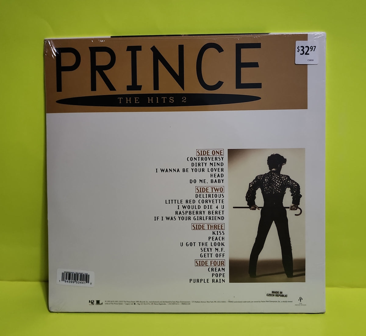 Prince - The Hits 2 - 2022 - 19439953431 New - Sealed - Vinyl