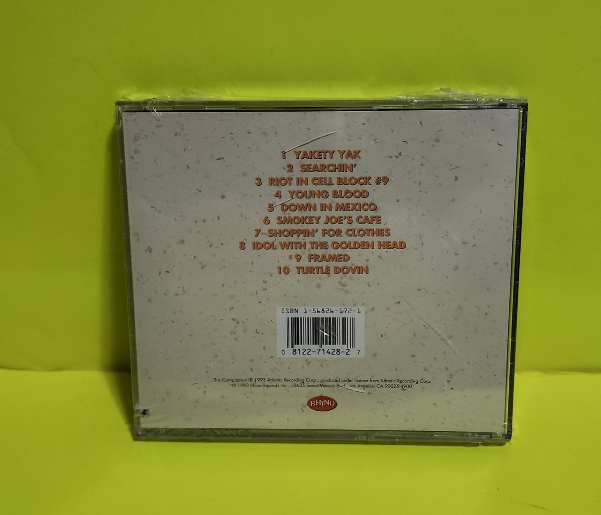 The Coasters - Yakety Yak - 1993 - R2 71428 New - Sealed - CDs