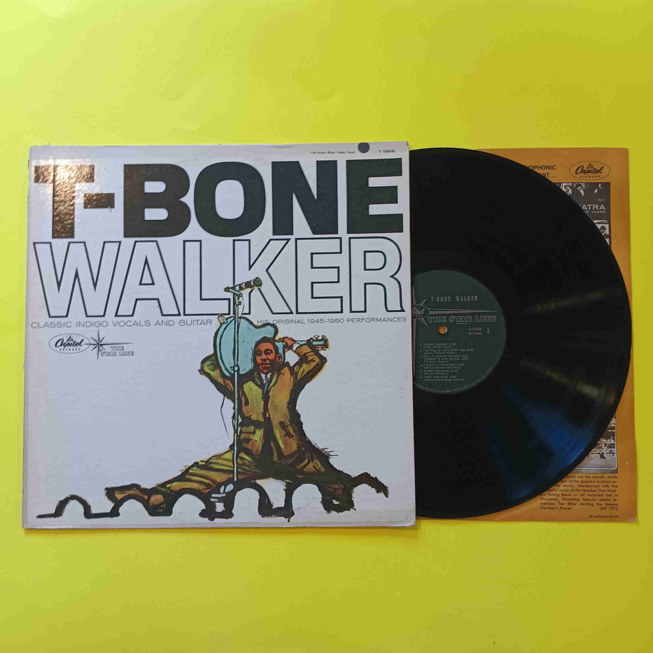 T-Bone Walker - The Great Blues Vocals And Guitar of (Original) - 1963 - T-1958 Used - VG++ - Vinyl