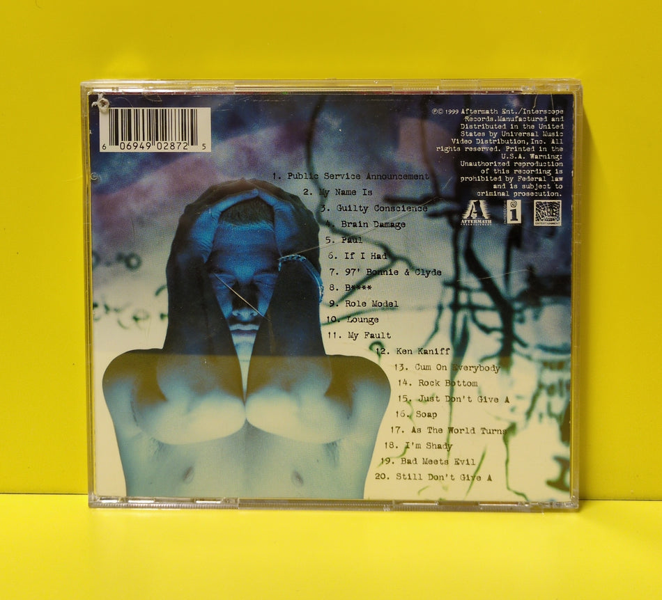 Eminem - The Slim Shady LP - 1999 - INTD-90287 Used - EX - CDs