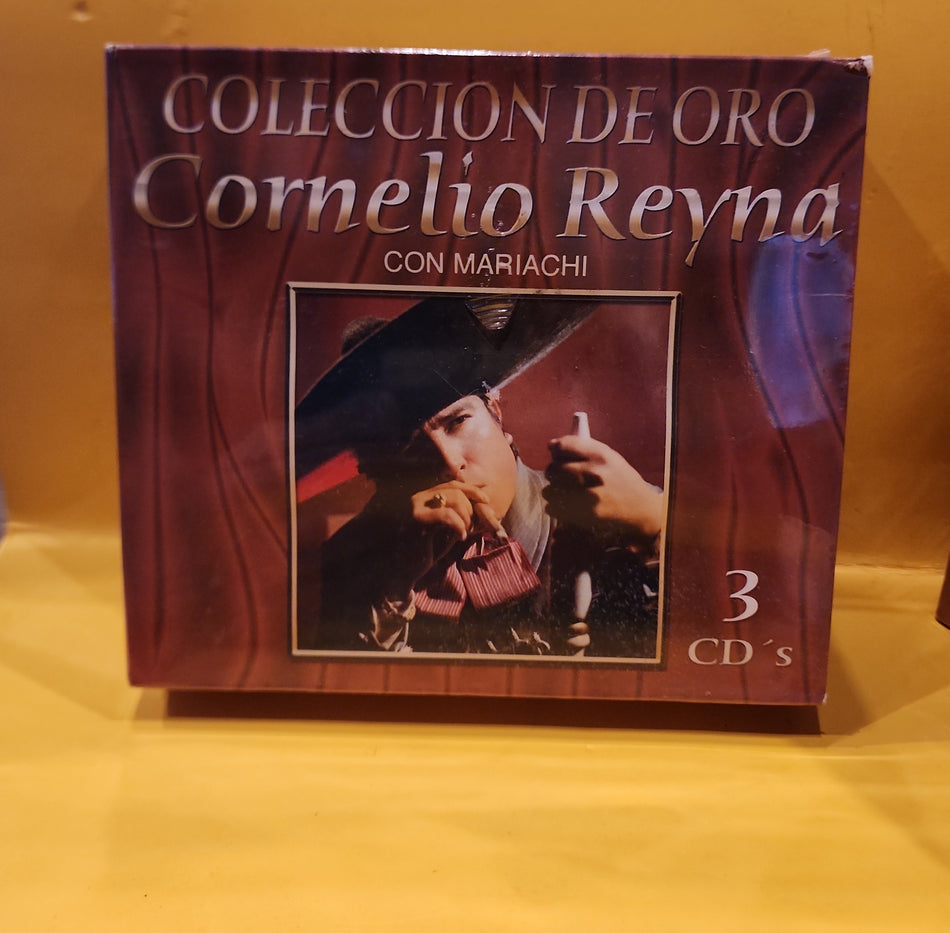 Cornelio Reyna - Coleccion De Oro - 3MCD-3199 New - Sealed - CDs