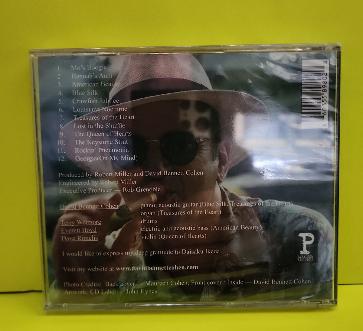 David Bennett Cohen - In The Pocket - PR 8442-01 New - Sealed - CDs