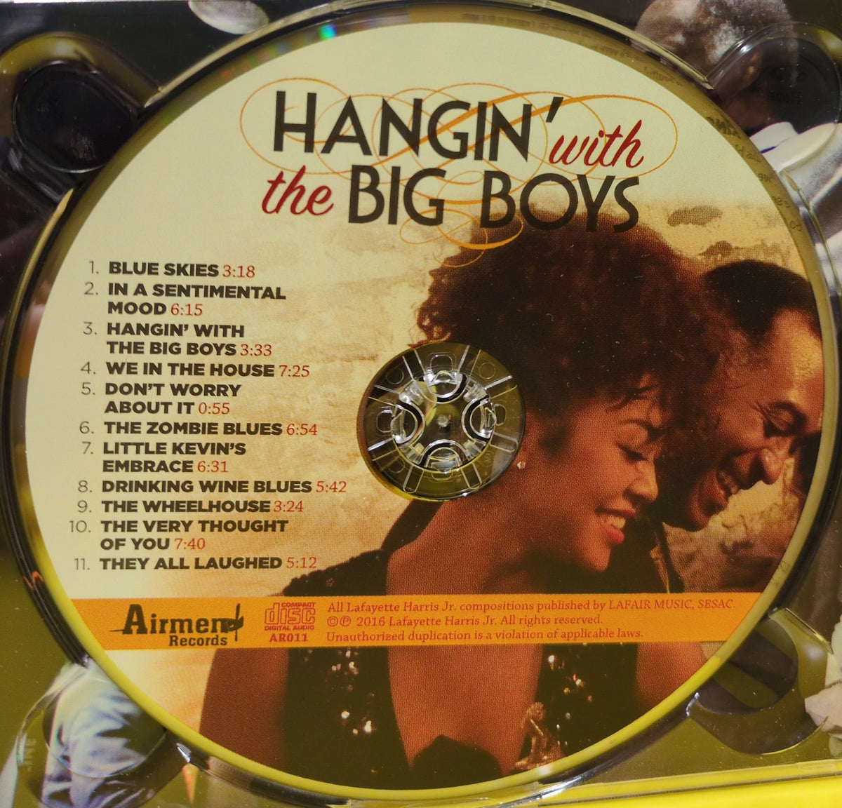 Lafayette Harris Jr. - Hangin' With The Big Boys - 2016 - AR011 Used - EX - CDs