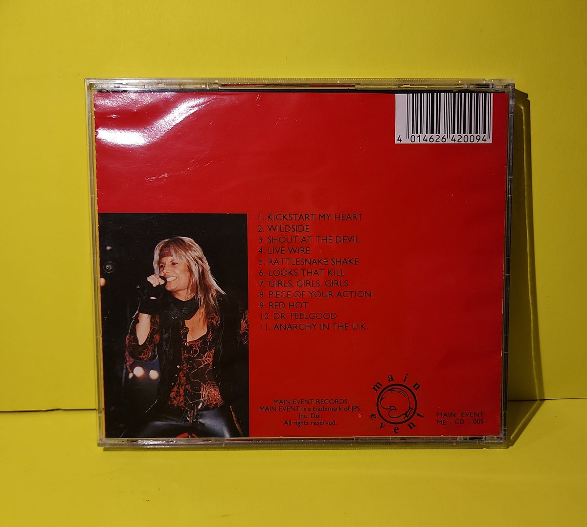 Mötley Crüe - Champagne Party - 1991 - ME-CD-009 Used - VG++ - CDs