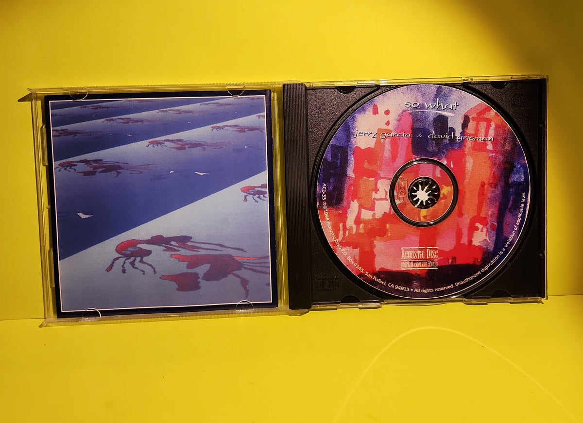 Jerry Garcia & David Grisman - So What - 1998 - ACD-33 Used - NM - CDs