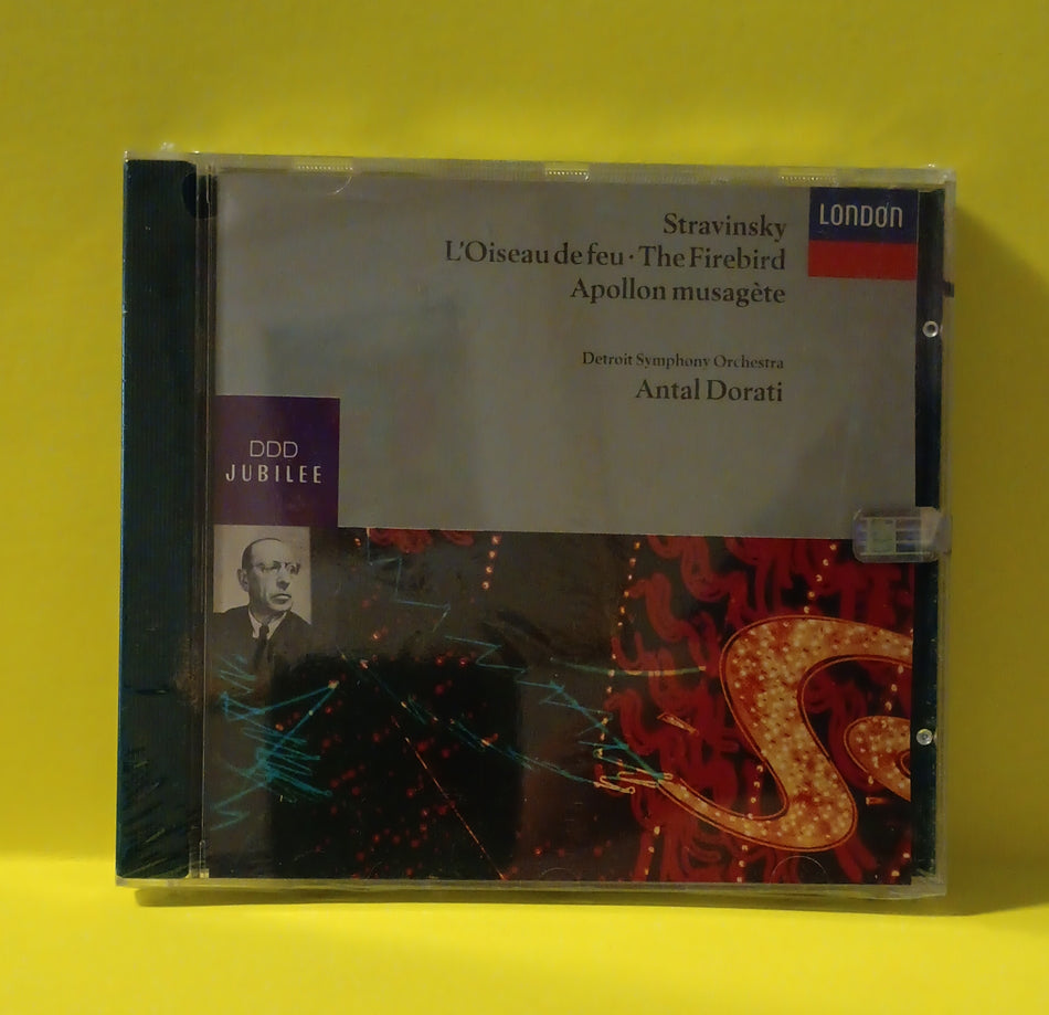 Igor Stravinsky, Detroit Symphony Orchestra, Antal Dorati - L'Oiseau de feu • The Firebird • Apollon Musagète - 1992 - 430 740-2 New - Sealed - CDs