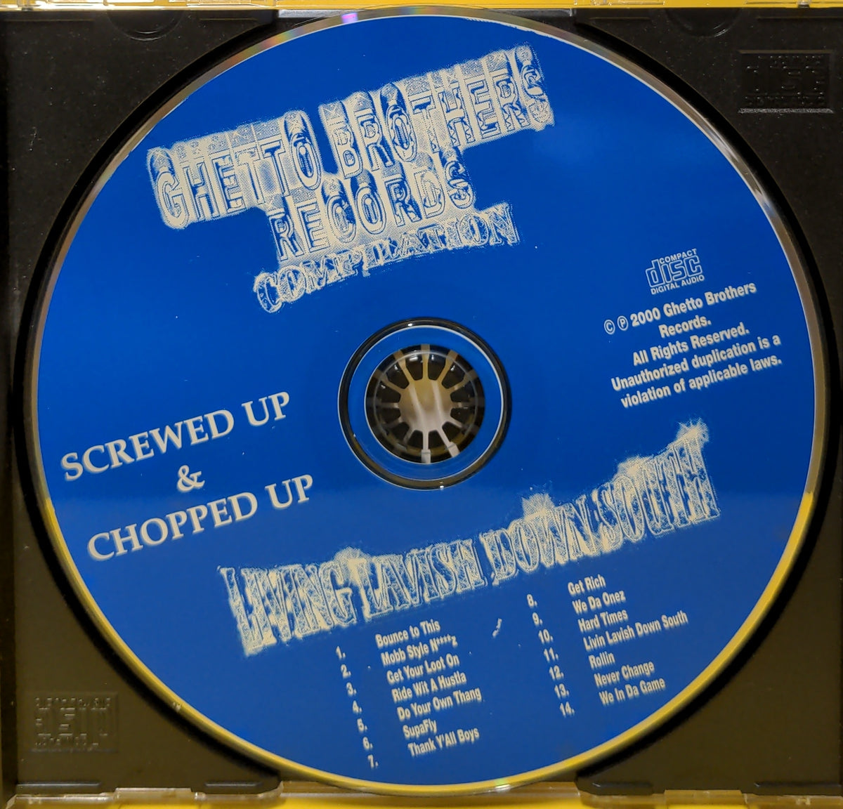 DJ Nasty - Living Lavish Down South - 2000 - GHE 3332 Used - EX - CDs