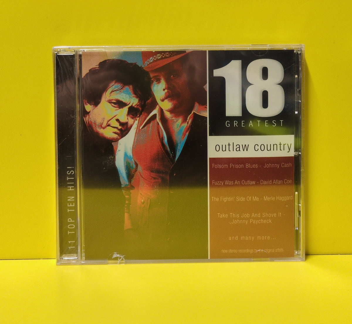 Various - Outlaw Country: 18 Greatest - 2007 - GRE 74952 New - Sealed - CDs