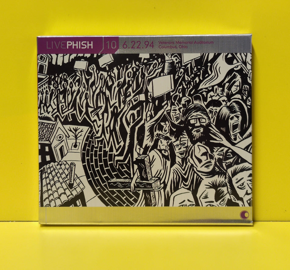Phish - LivePhish 10 (6.22.94 Veterans Memorial Auditorium Columbus, Ohio) - 2002 - 62754-2 Used - VG++ - 3xCD Set